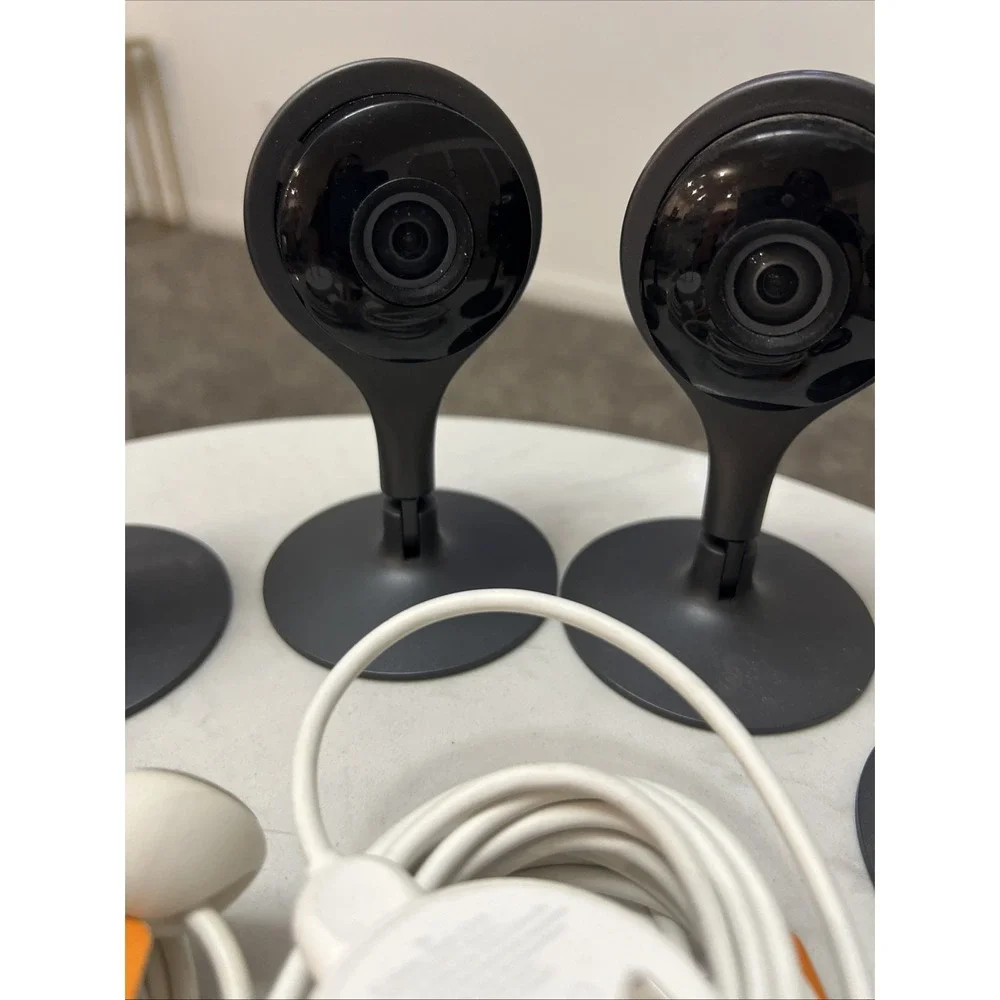 Google Nest Security Camera Indoor Cam A0005 Black Tested Working Lot of 5